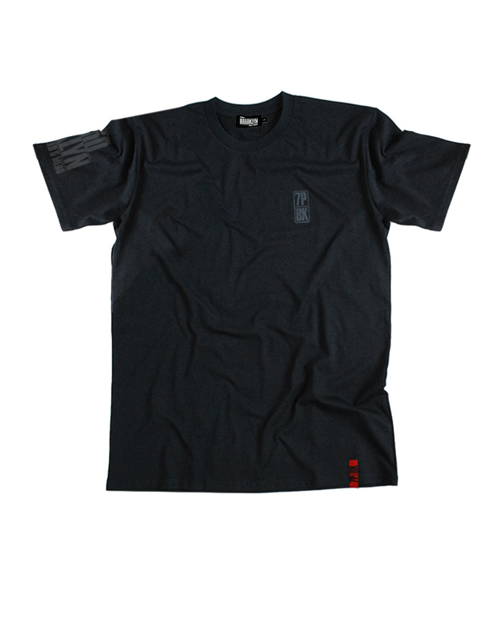 7PM Logo Tee - Black